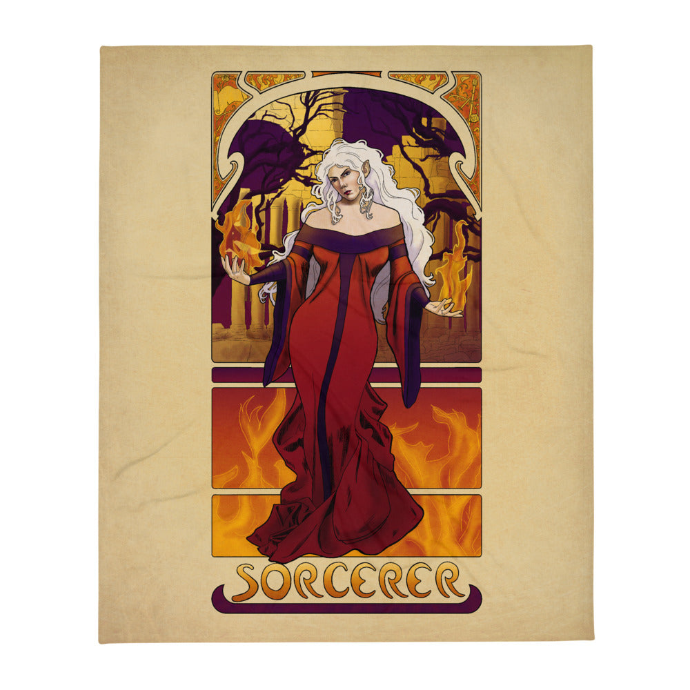 L'Ensorcelleur - The Sorcerer Throw Blanket