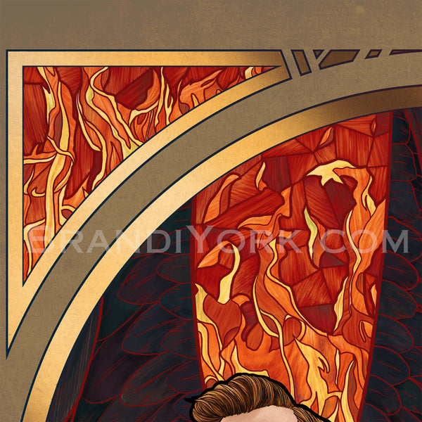 To The World - Good Omens - Print