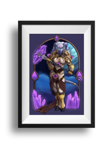 World of Warcraft - Will Is my Weapon - Print